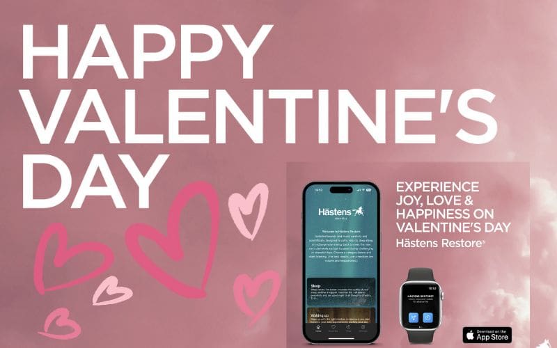 Hastens Restore App Valentines Sounds